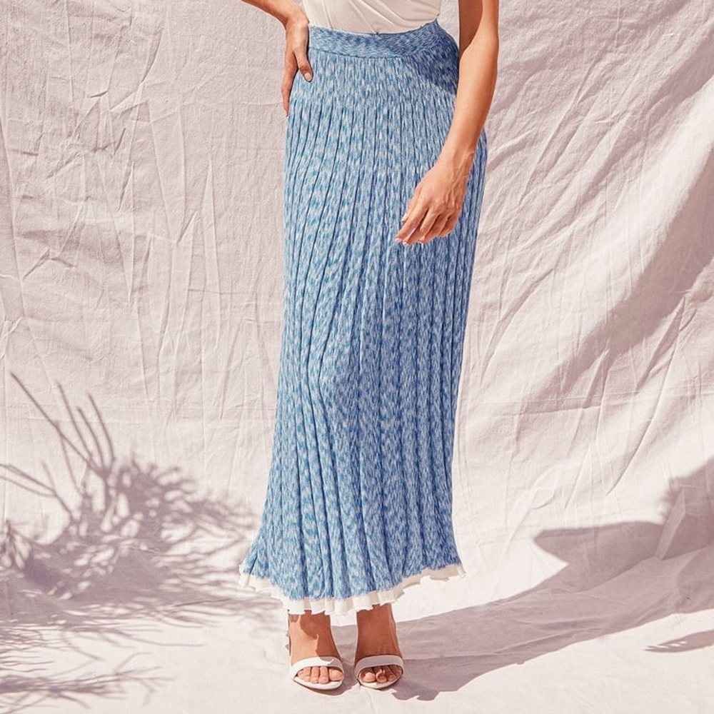 Free people Gold Coast knit maxi skirt